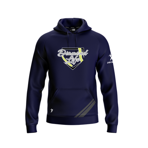 [FOLHSMNV-YXS-LOGO2] Decker Summit Hoodie (Youth XS, Navy, Logo 2)