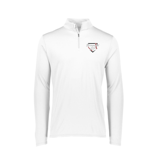 [FTLQFLWH-FAXS-LOGO1] Decker Women's Flex-Lite 1/4 Zip Shirt (Female Adult XS, White, Logo 1)