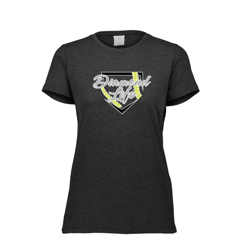 [FTSCUBBK-FAXS-LOGO2] Decker Women's Tri-Blend T-Shirt - Short Sleeve (Female Adult XS, Black, Logo 2)