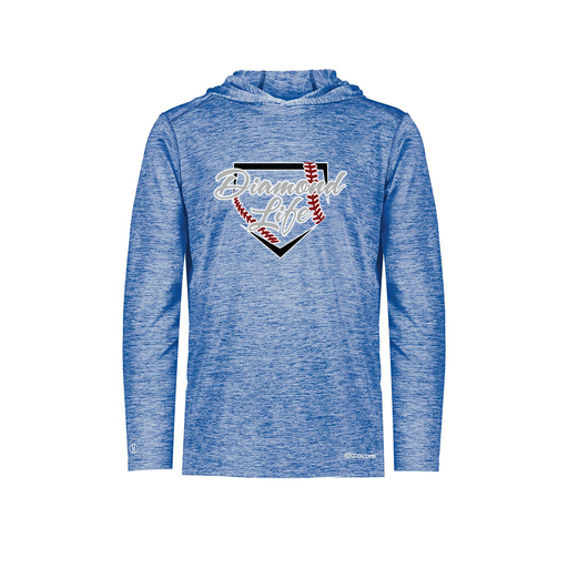 [FOLHCGRY-AS-LOGO1] Decker Men's Charge Hoodie (Adult S, Royal, Logo 1)