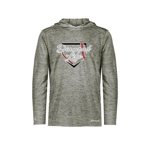 [FOLHCGGY-YS-LOGO1] Decker Youth Charge Hoodie (Youth S, Gray, Logo 1)