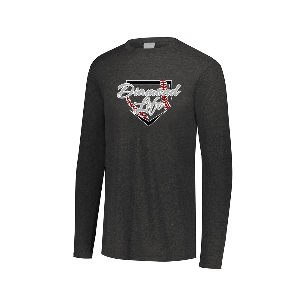 Decker Men's Tri-Blend T-Shirt - Long Sleeve